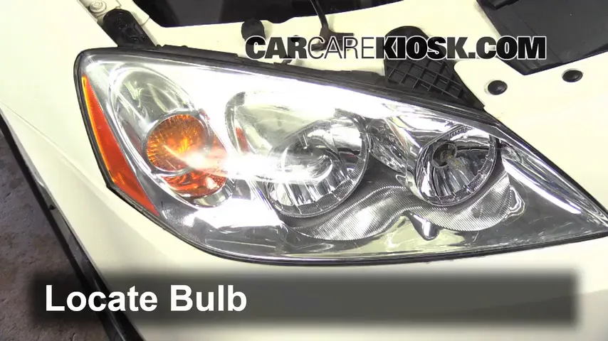 2008 Pontiac G6 GT 3.9L V6 Convertible (2 Door) Lights Headlight (replace bulb)